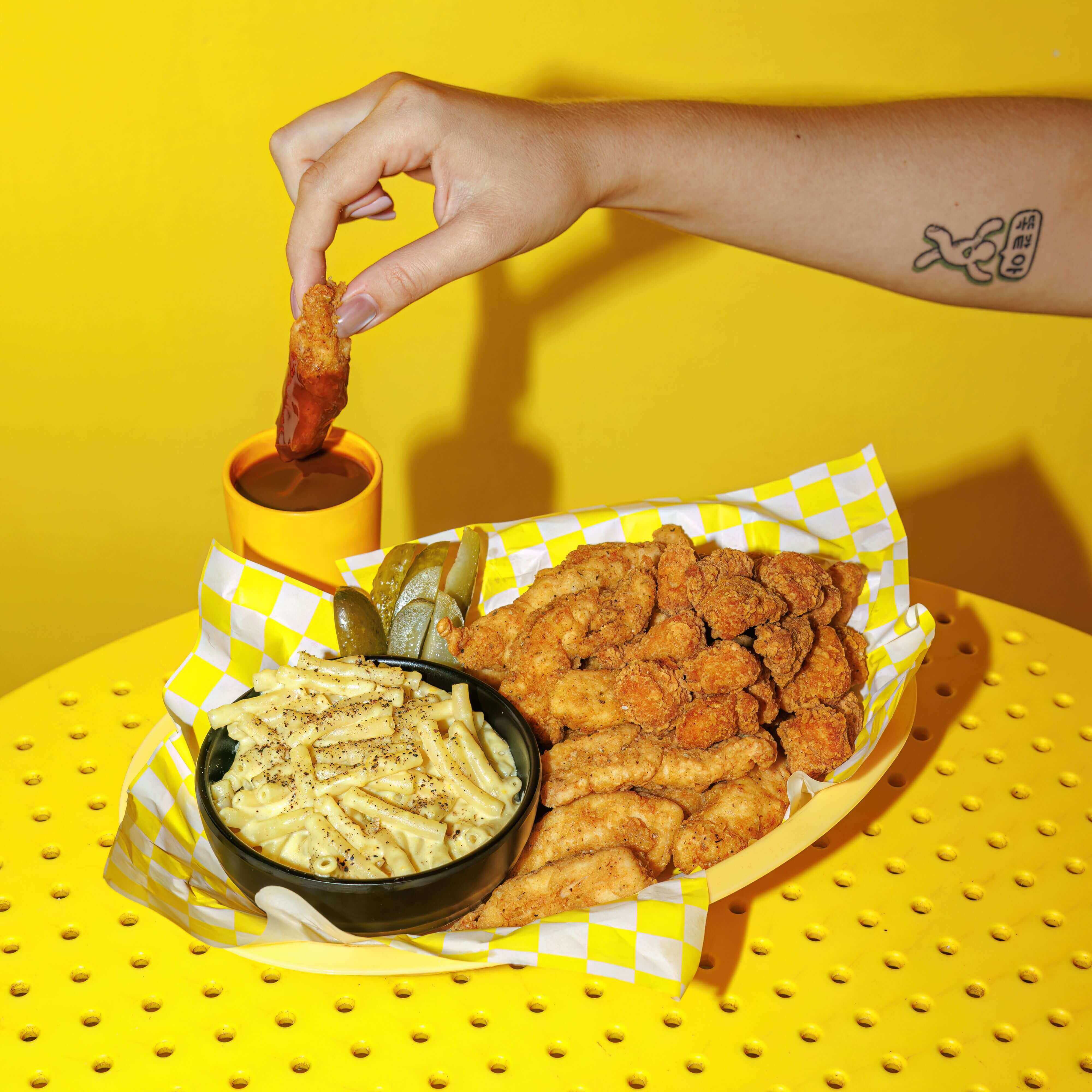 CHICKEN KING PLATE