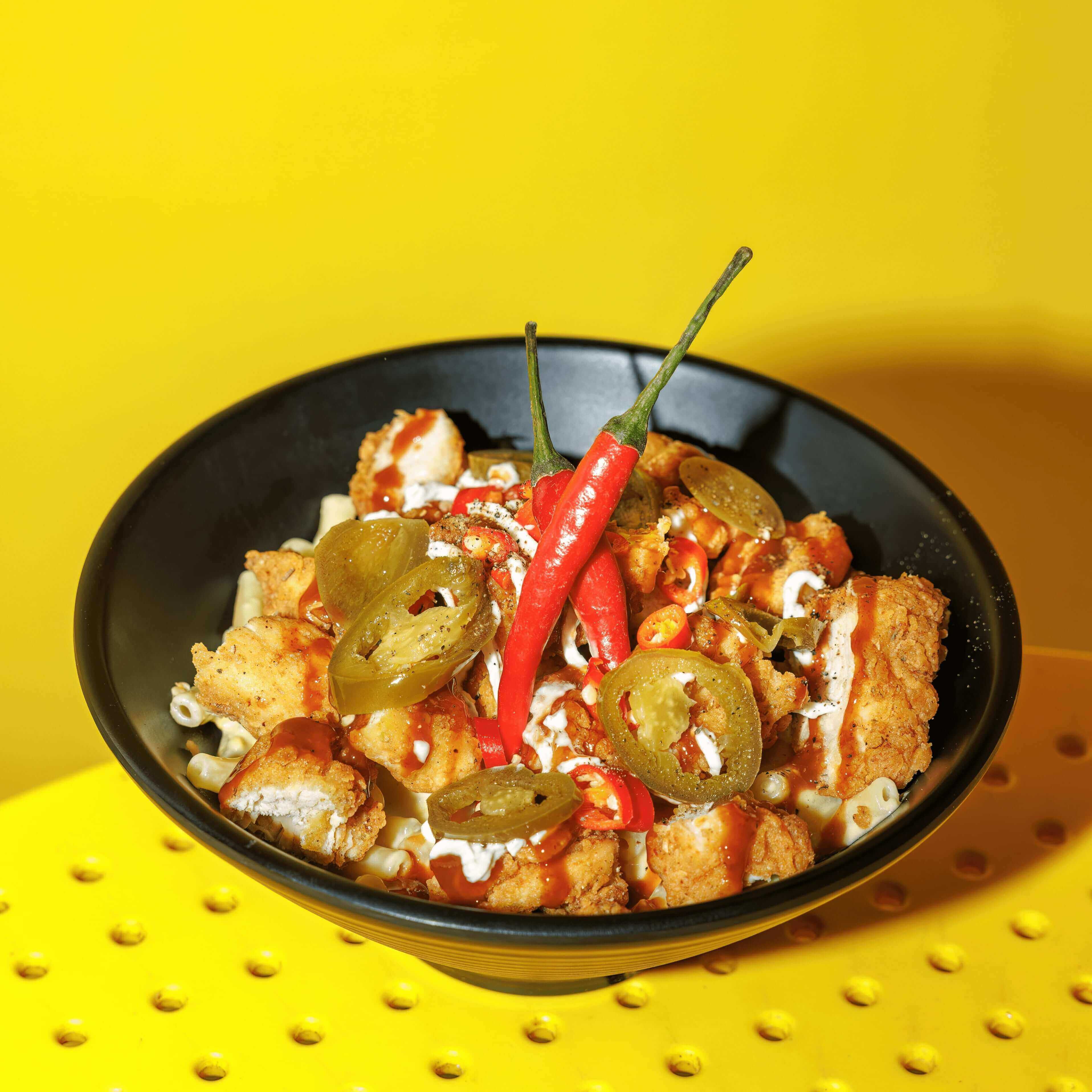 Spicy loaded fries